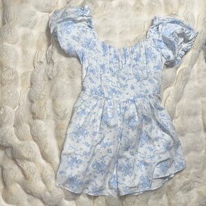 Floral Puff Sleeve Dress